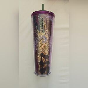 Starbucks floral cup